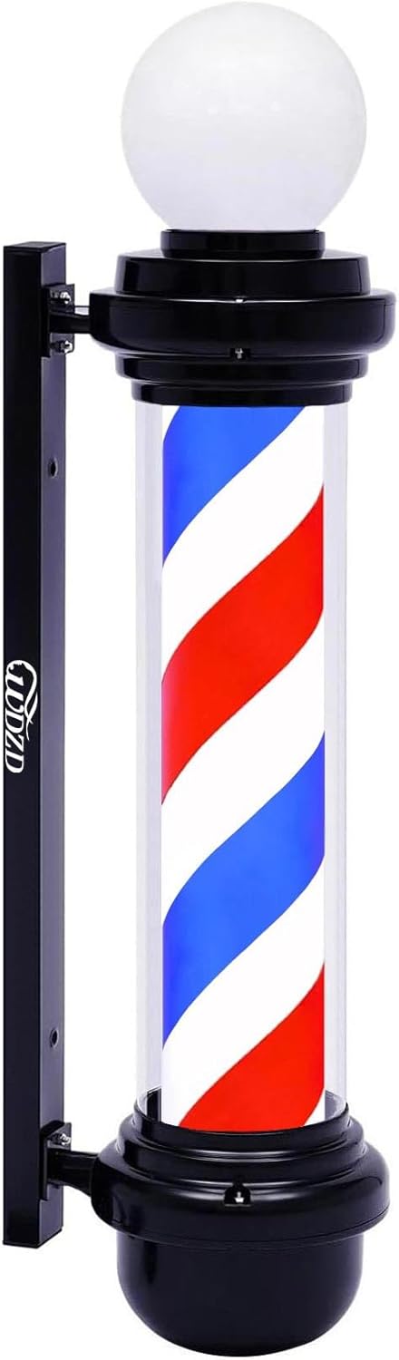 Home 22 Home Barber Pole Black